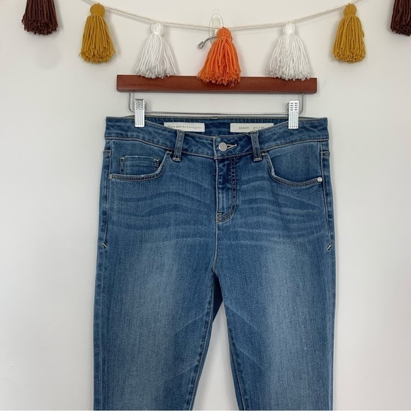 Pilcro and the Letterpress Script Skinny Jeans Medium Wash Size 29 - Picture 4 of 12